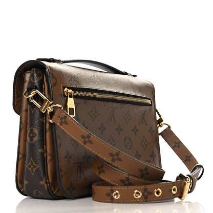 Reverse Monogram Pochette Metis Handbag
