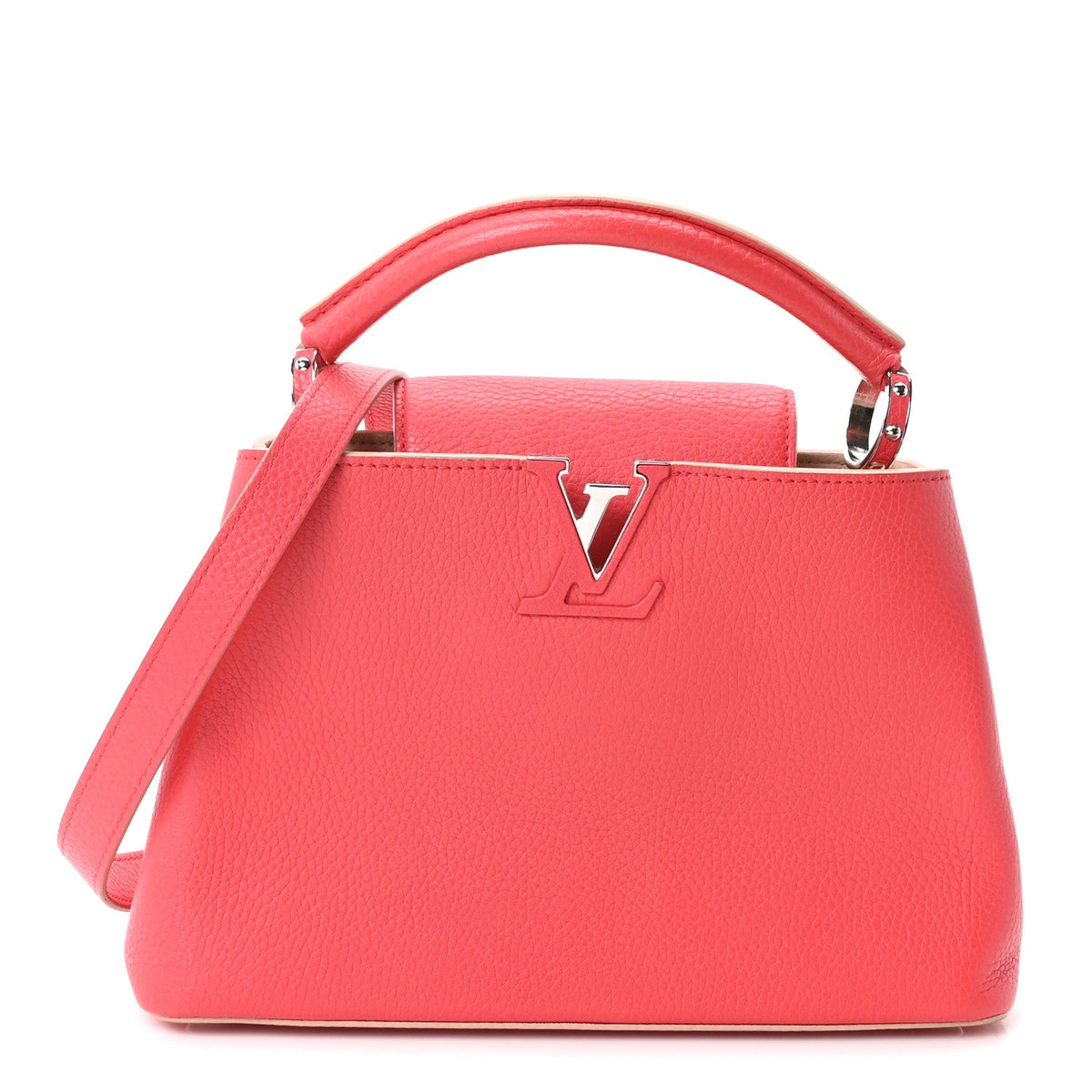 Taurillon Capucines Bb Fuchsia Handbag