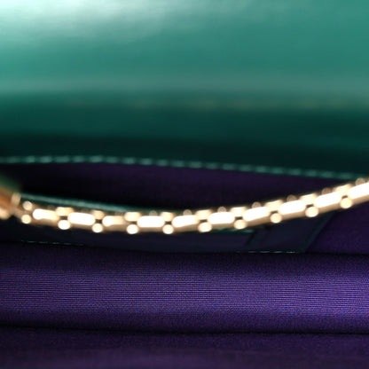 Small Calfskin Crossbody Bag - Green