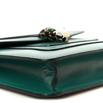 Small Calfskin Crossbody Bag - Green