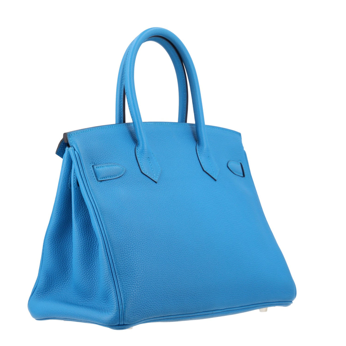 Togo Birkin 30 Bleu Zanzibar Handbag