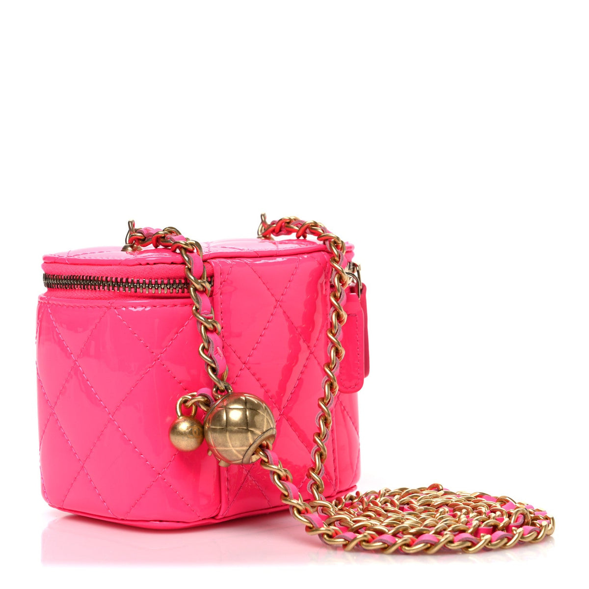 Mini Quilted Handbag - Pink