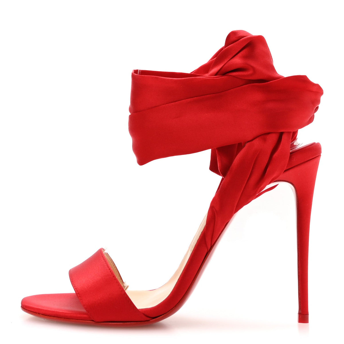 Crepe Satin Du Desert Sandal Loubi