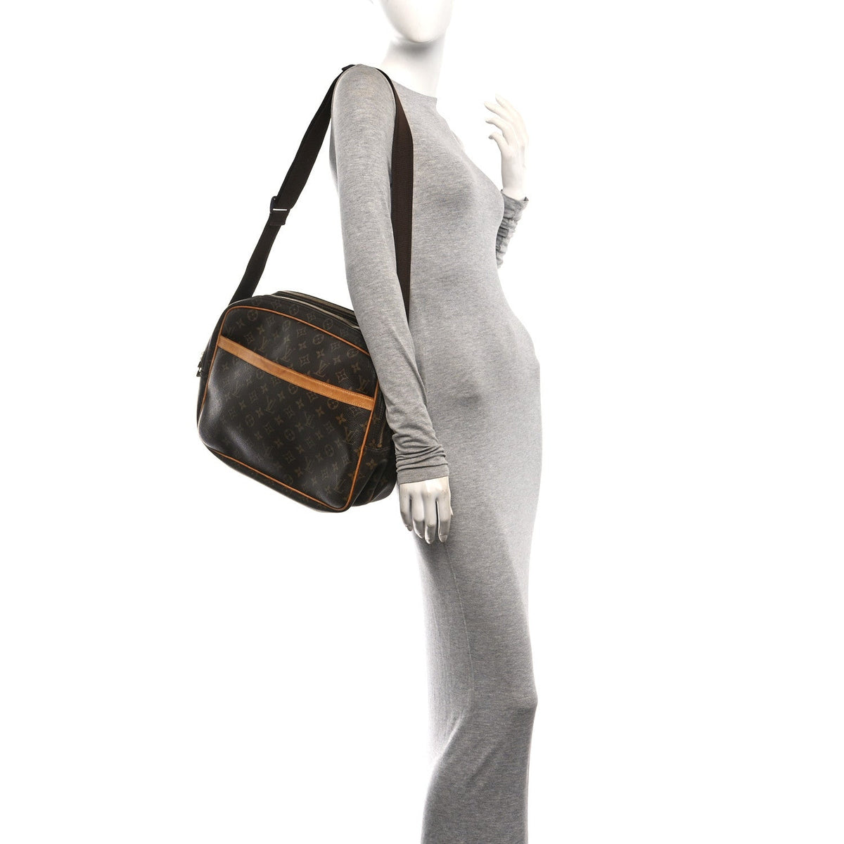 Monogram Reporter Gm Handbag
