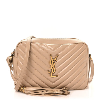 Calfskin Crossbody Bag - Beige