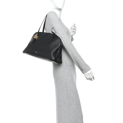 Calfskin Tote Bag - Black