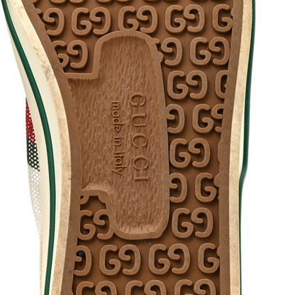 Gucci Mesh Women's Tennis 1977 Sneakers 35.5 Mystic White