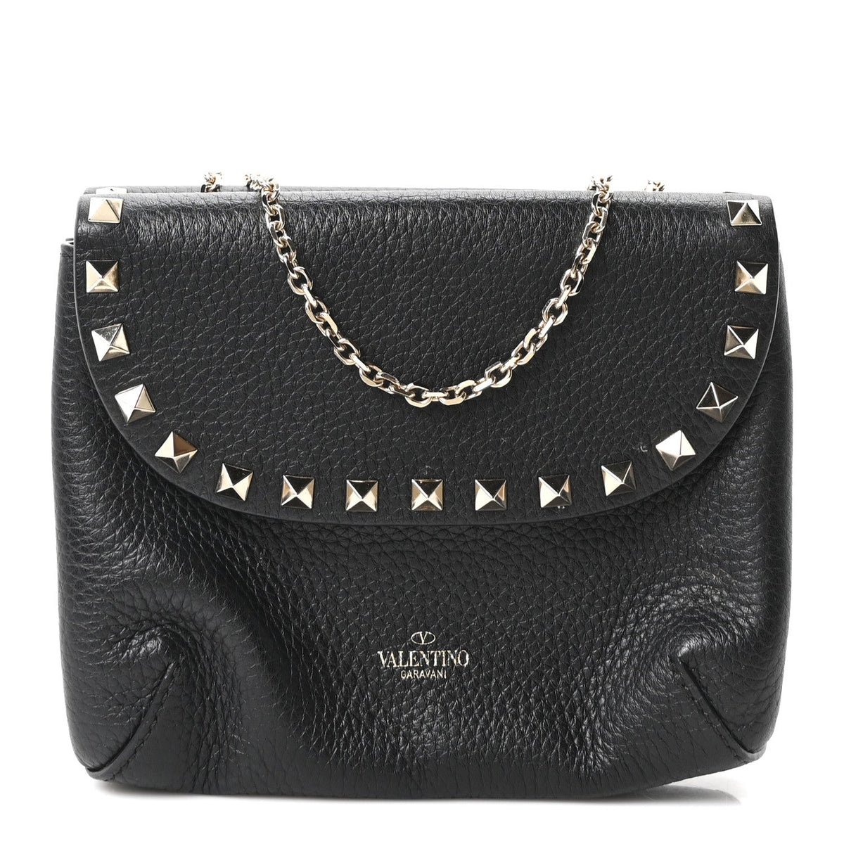 Calfskin Crossbody Bag - Black