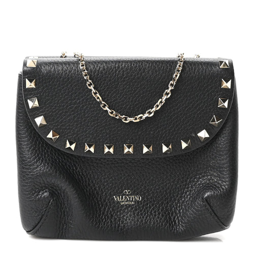 Calfskin Crossbody Bag - Black