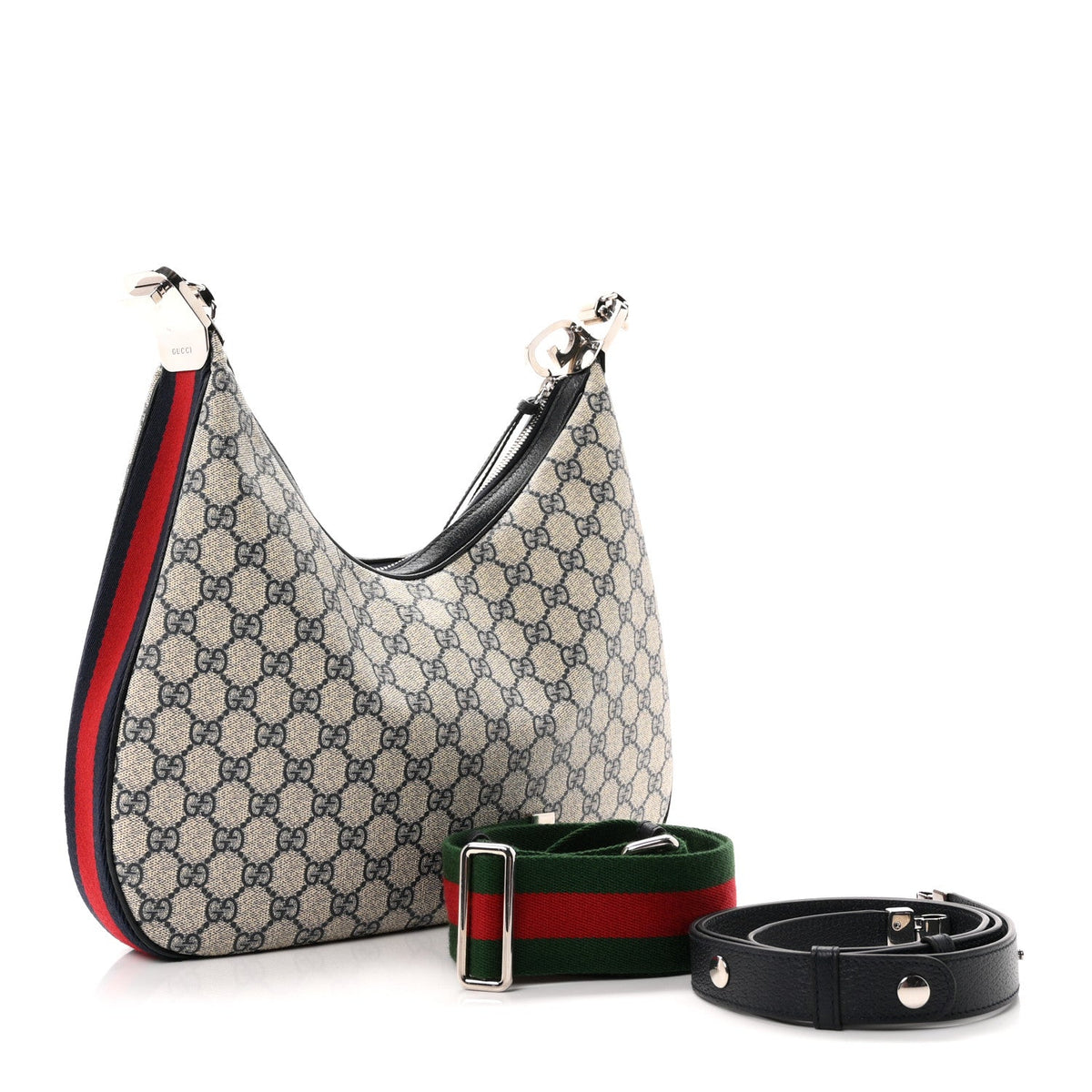 Large Calfskin Shoulder Bag - Red
