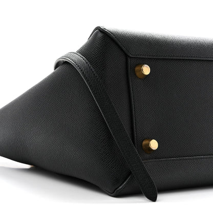 Mini Calfskin Belt Bag - Black