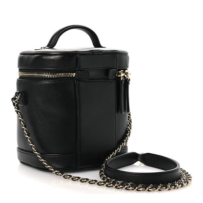 Lambskin Handbag - Black