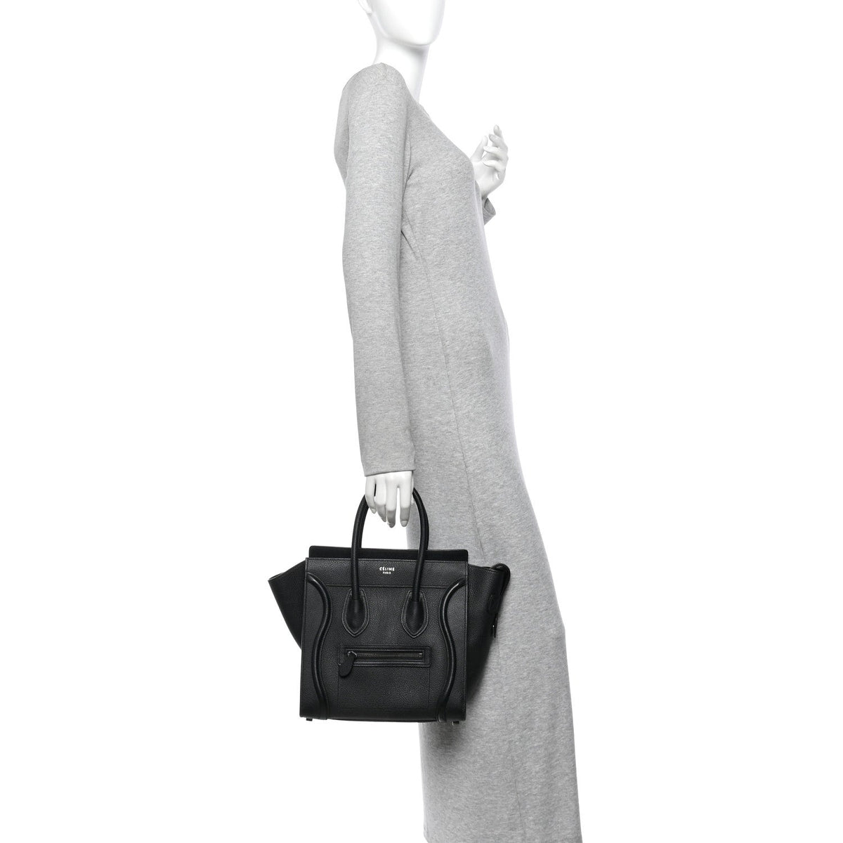 Calfskin Travel Bag - Black