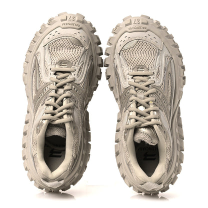 Balenciaga Rubber Mesh Women's Defender Sneakers 37 Beige