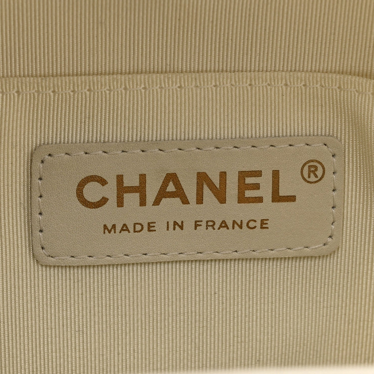 Small Quilted Caviar Backpack - White