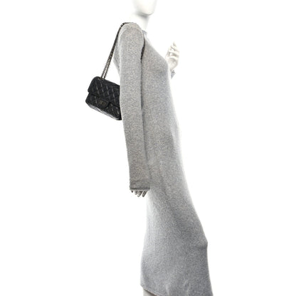 Mini Quilted Sheepskin Flap Shoulder Bag