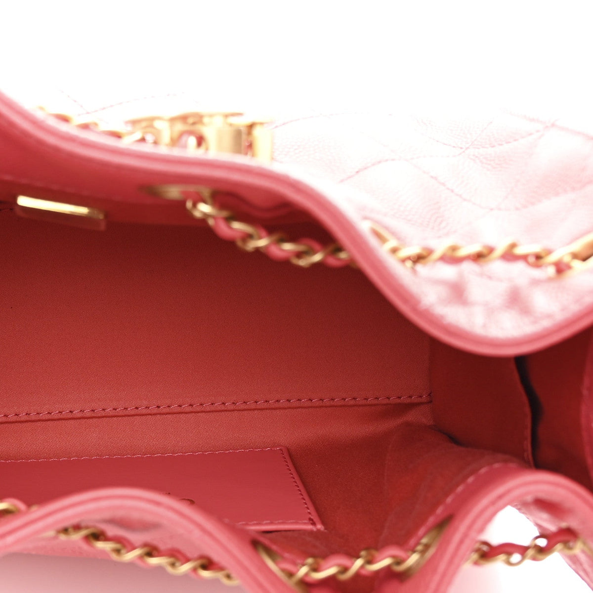 Mini Quilted Caviar Handbag
