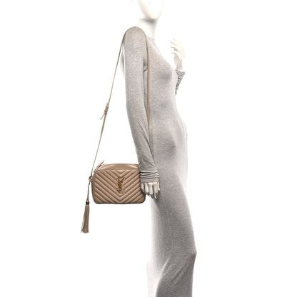 Calfskin Crossbody Bag - Beige