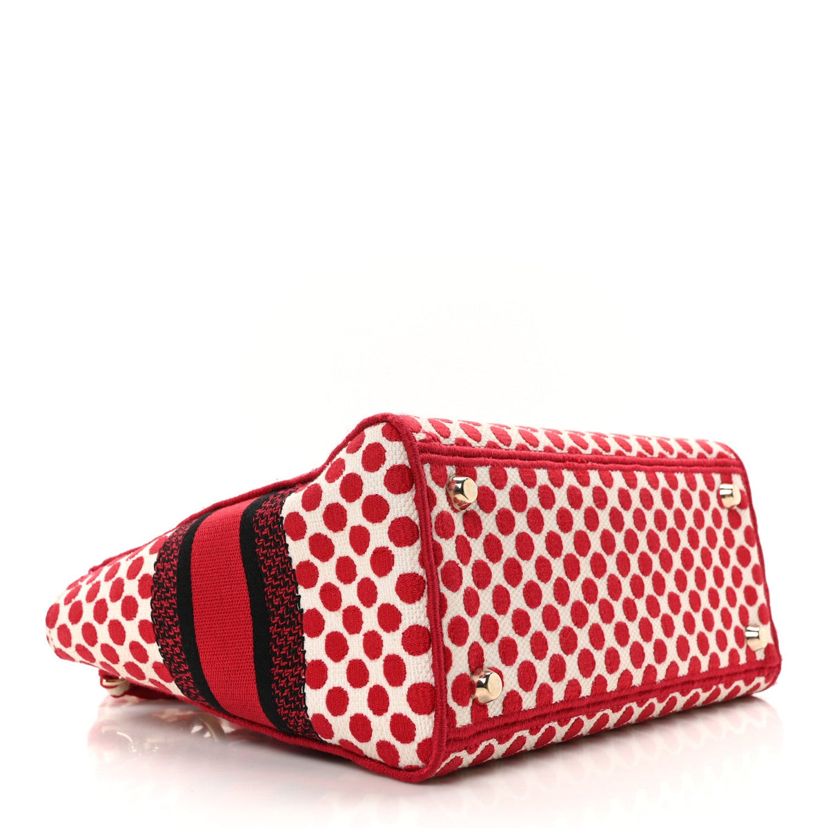 Medium Canvas Handbag - Red