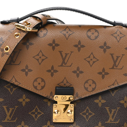 Reverse Monogram Pochette Metis Handbag