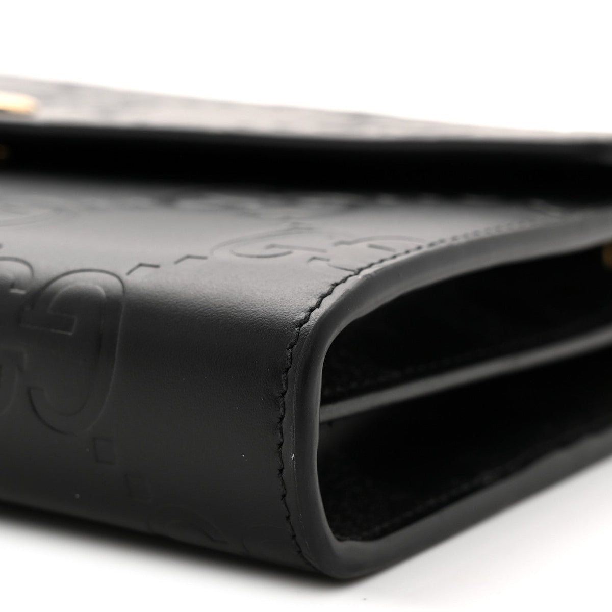Calfskin Wallet Bag - Black