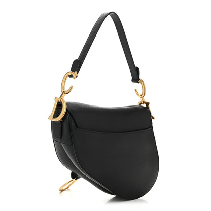 Calfskin Handbag - Black
