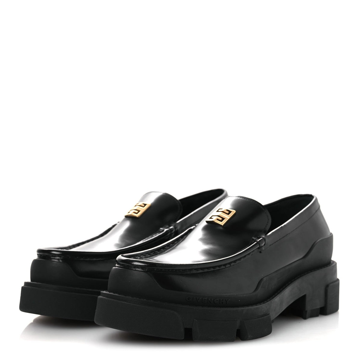 Givenchy Calfskin Women's Terra Moccasins 40 Black