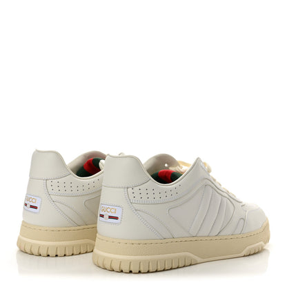 Gucci Calfskin Re-Web Men's Sneakers White