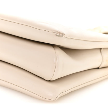 Lambskin Handbag - Beige