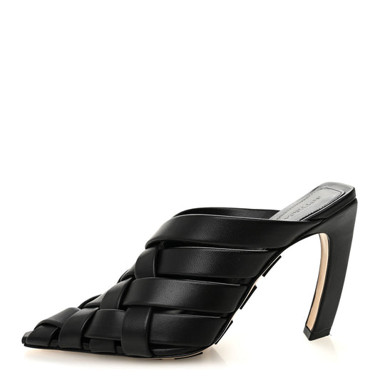 Bottega Veneta Nappa Women's Lagoon Alfie Pumps 35 Black