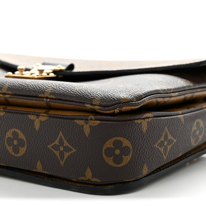Reverse Monogram Pochette Metis Handbag