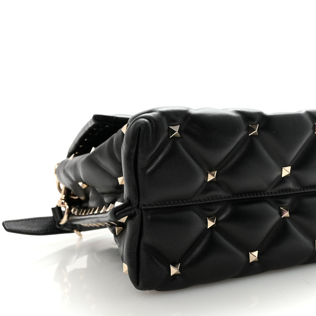 Lambskin Handbag - Black