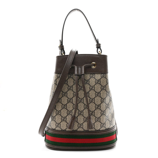 Small Bucket Bag - Brown