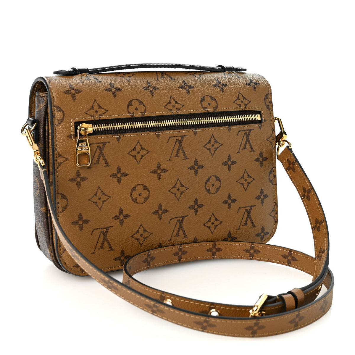 Reverse Monogram Pochette Metis Handbag