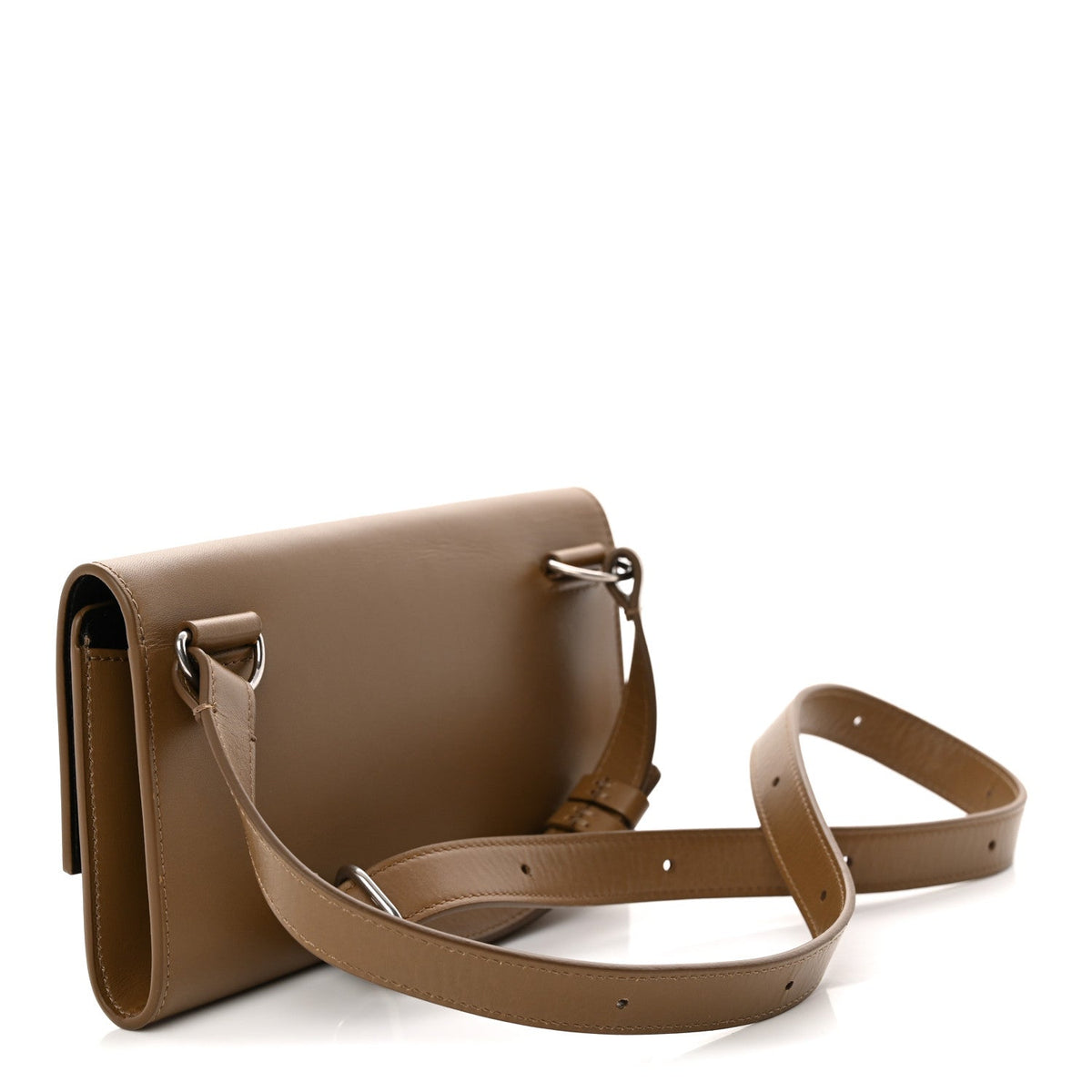 Calfskin Flap Shoulder Bag