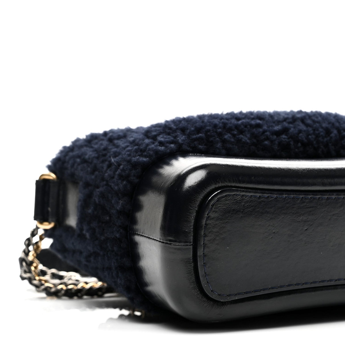 Small Shearling Hobo Bag