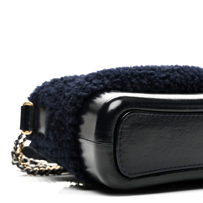Small Shearling Hobo Bag