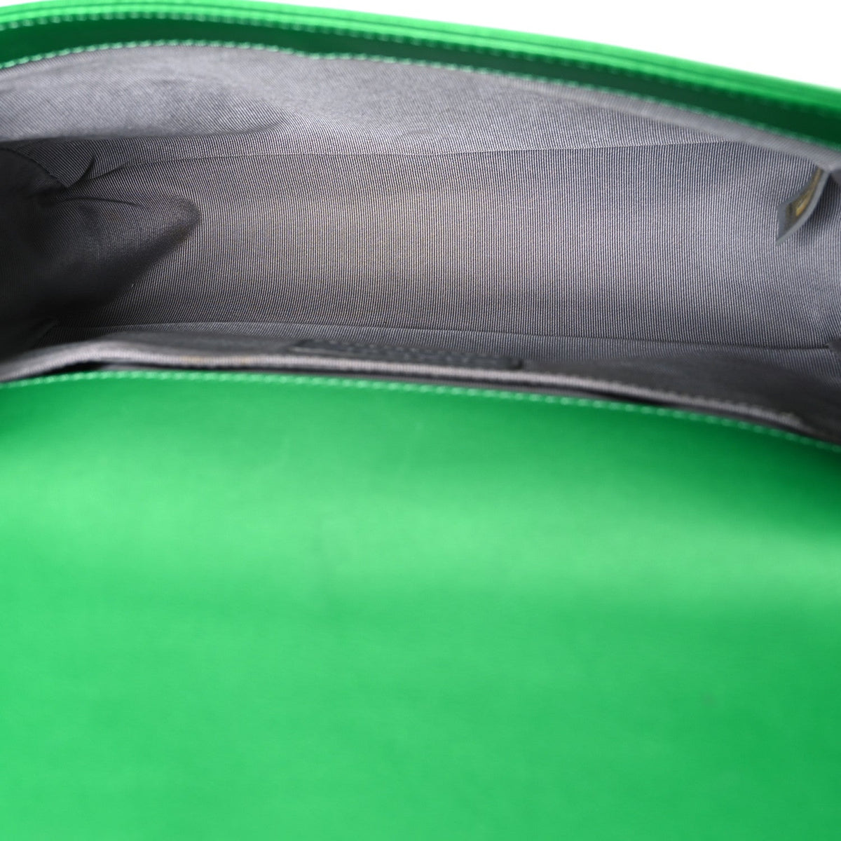 Medium Quilted Calfskin Flap Shoulder Bag - Green