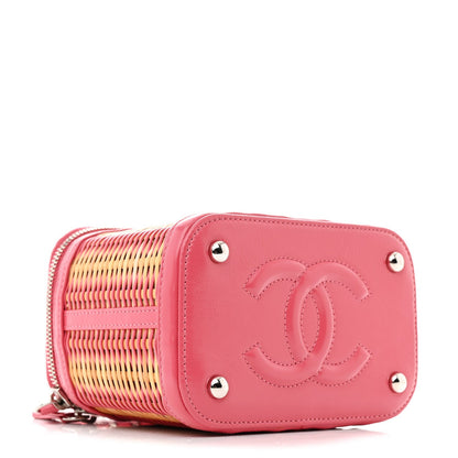 Small Calfskin Handbag - Pink