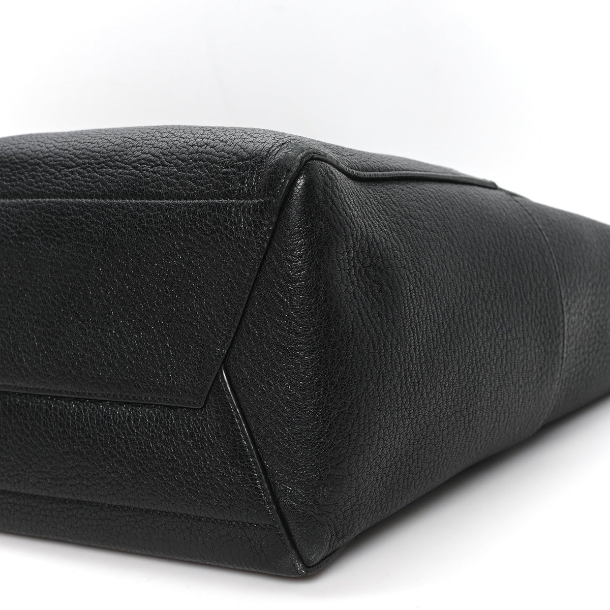 Calfskin Bucket Bag - Black