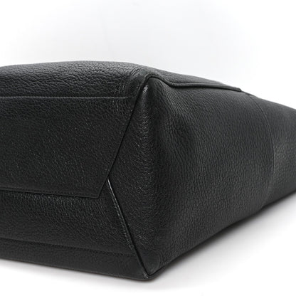 Calfskin Bucket Bag - Black