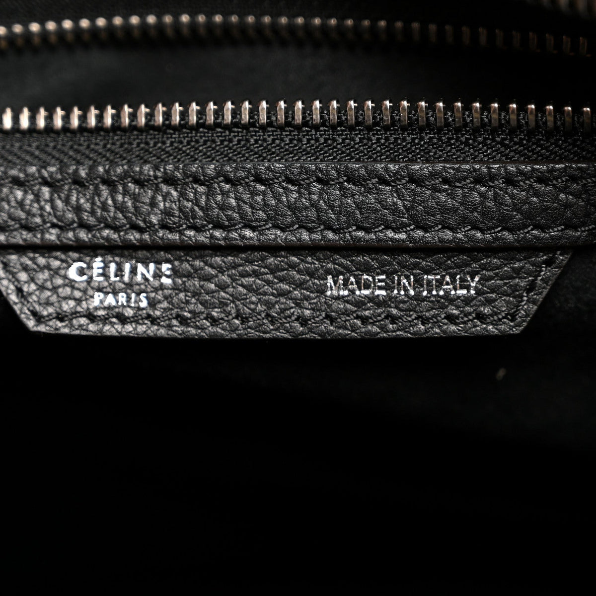 Calfskin Travel Bag - Black