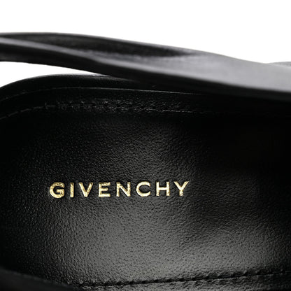 Givenchy Calfskin Women's Beauw Slingback Pumps 36.5 Black