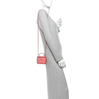 Mini Quilted Lambskin Handbag
