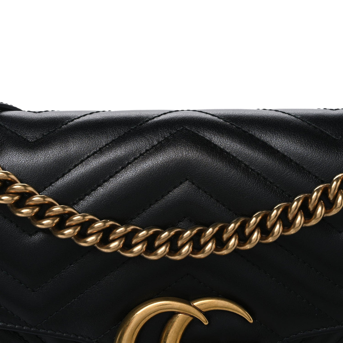 Small Calfskin Shoulder Bag - Black