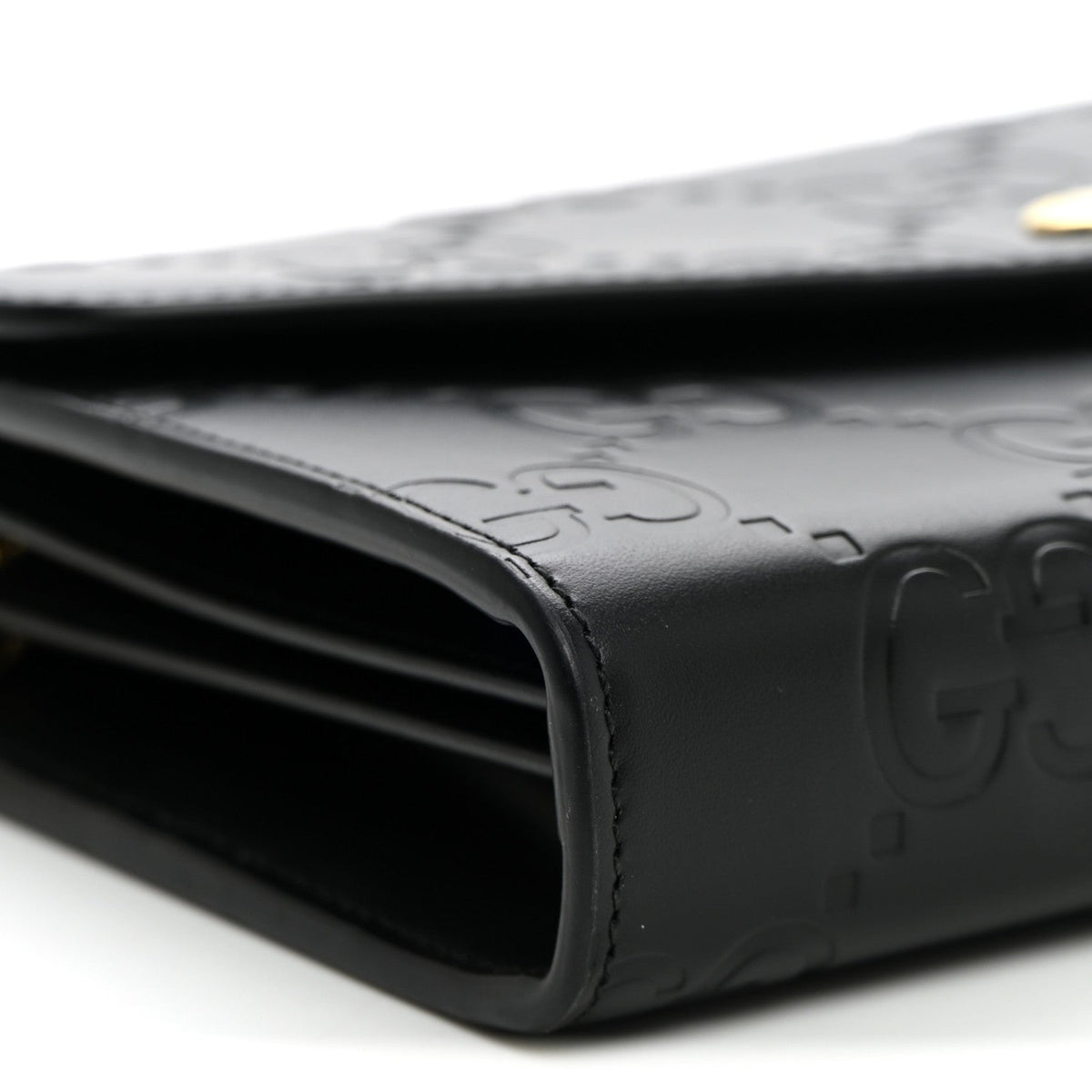 Calfskin Wallet Bag - Black