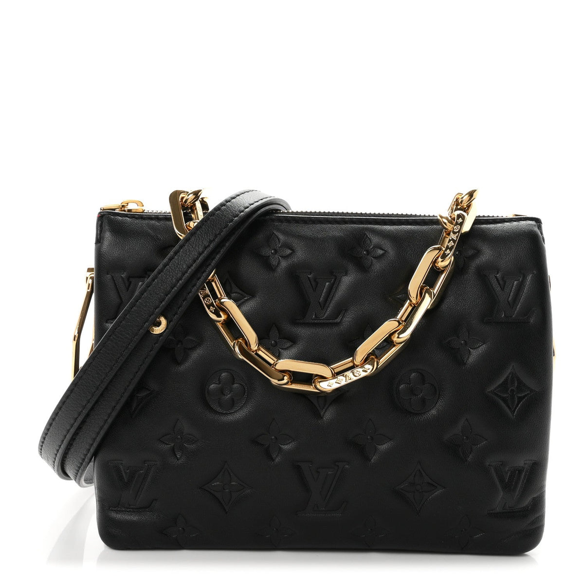Lambskin Handbag - Black