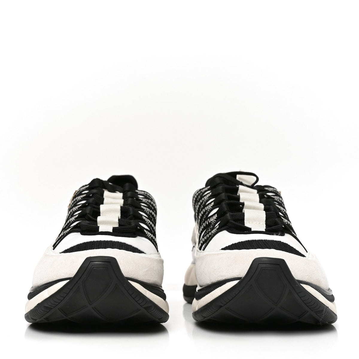 Chanel Fabric Suede Calfskin Women's Sneakers
