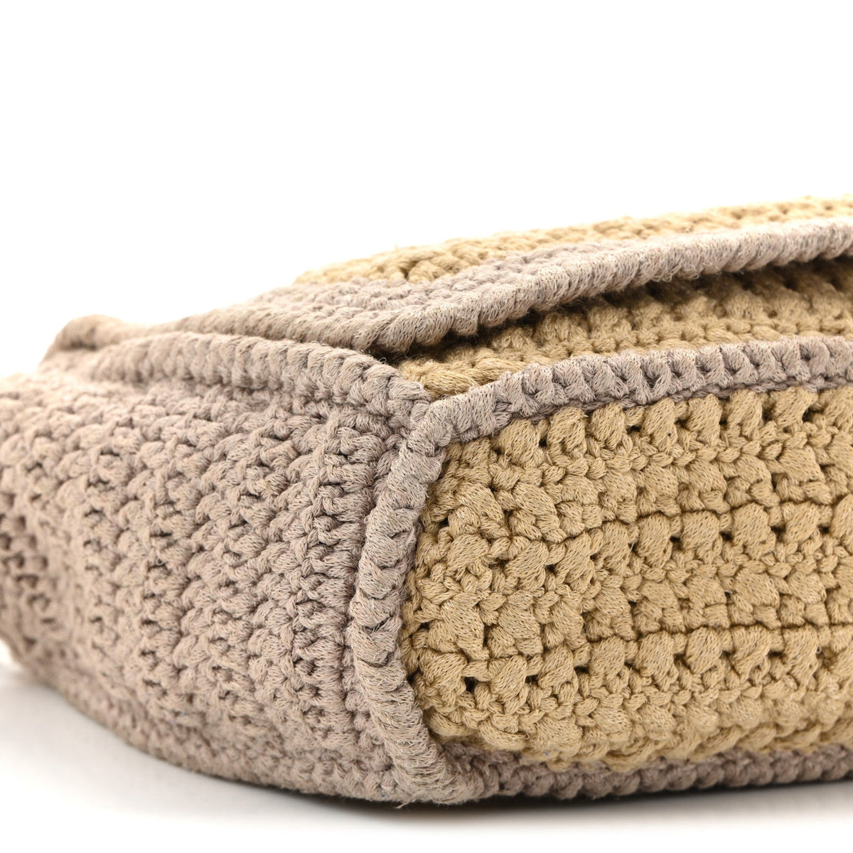 Flap Shoulder Bag - Beige