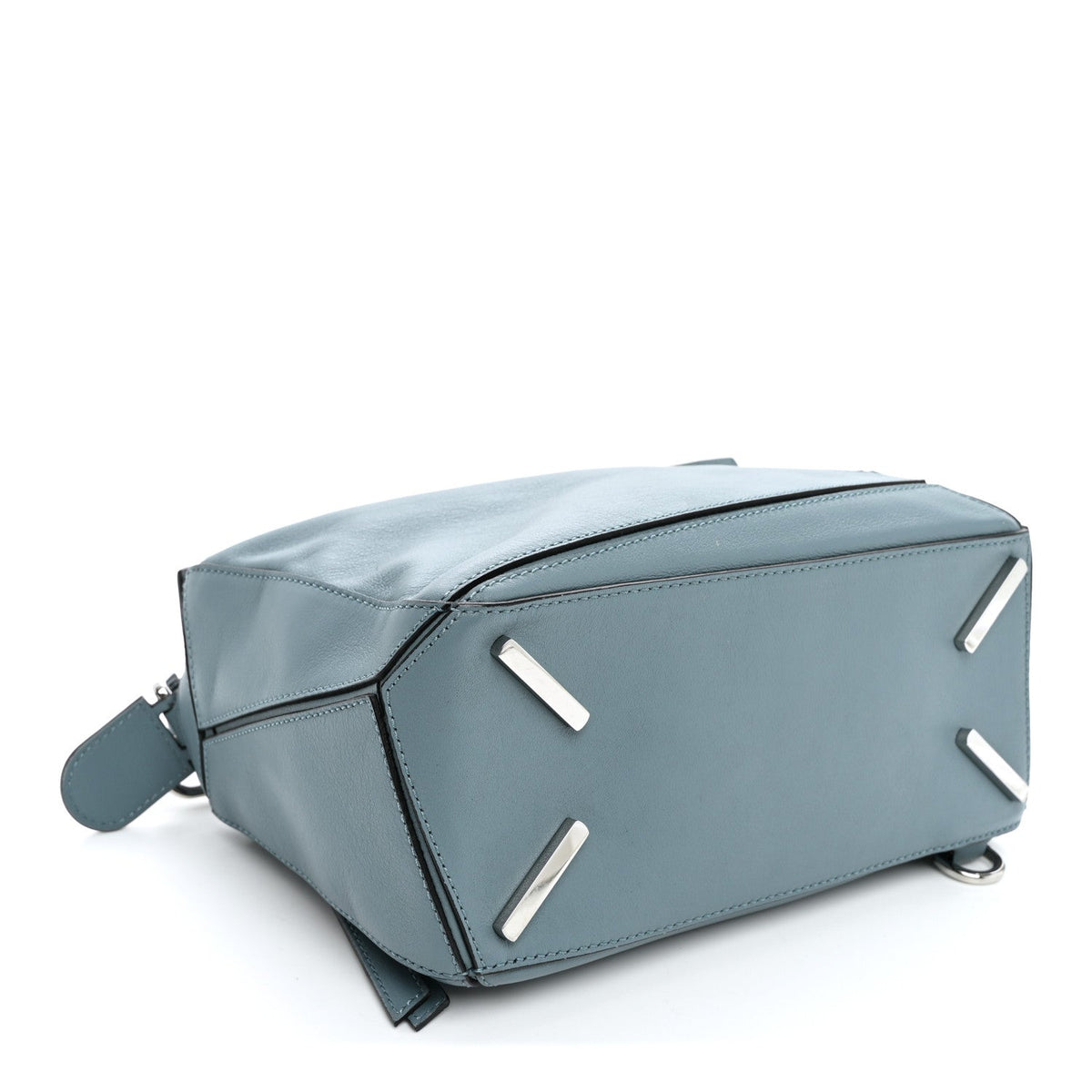 Small Calfskin Handbag - Blue